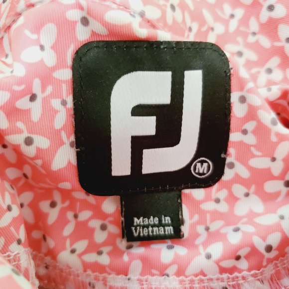 Footjoy Santa Rosa Golf & Beach Club Polo Shirt Butterfly Performance Stretch M - Picture 8 of 9